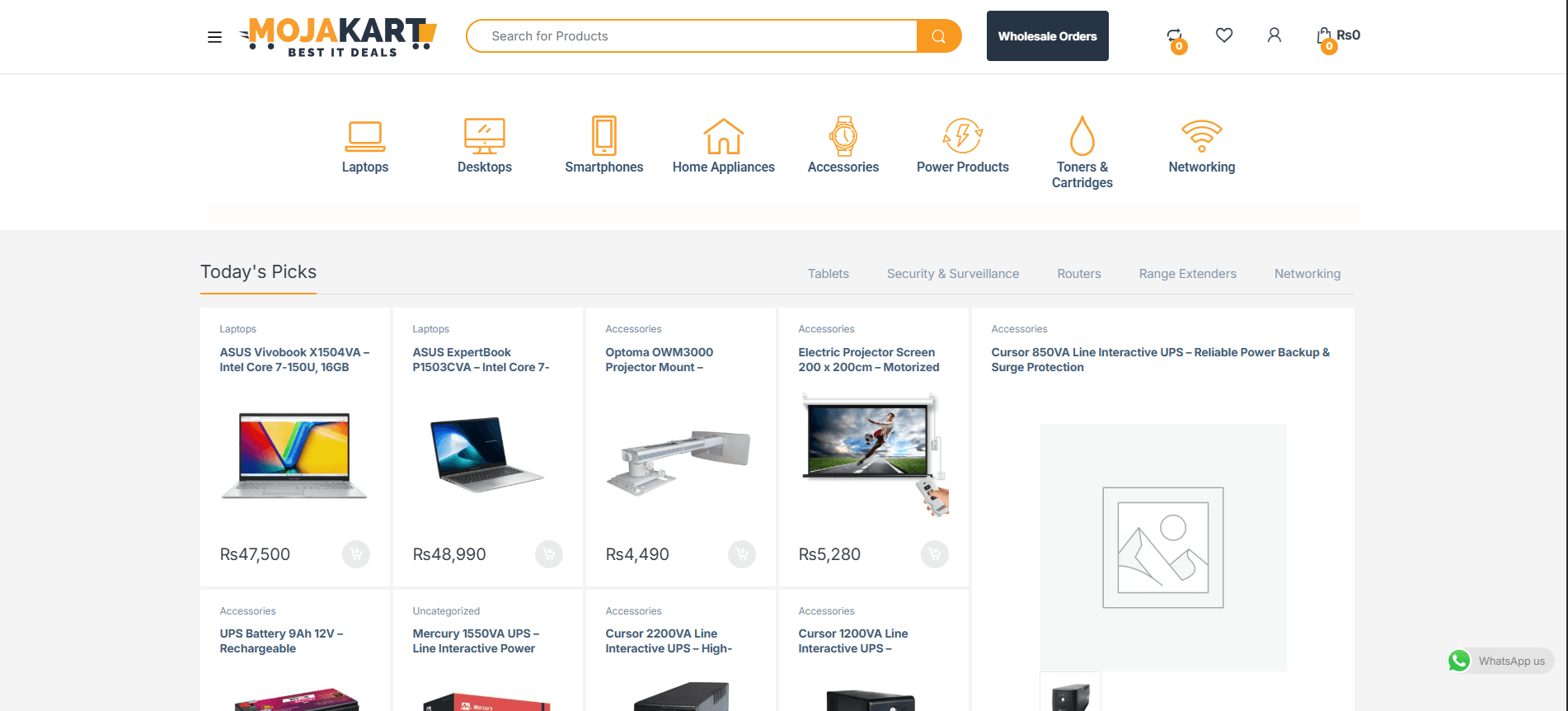 Mojakart — E-Commerce screenshot
